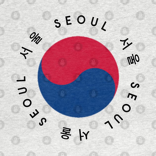 Oh, Seoul 서울! by YJ PRINTART